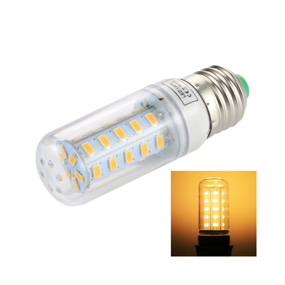 Wewoo - Ampoule blanc E27 4W 36 LED SMD 5730 à économie d'énergie, DC 12-30V chaud - Ampoules LED