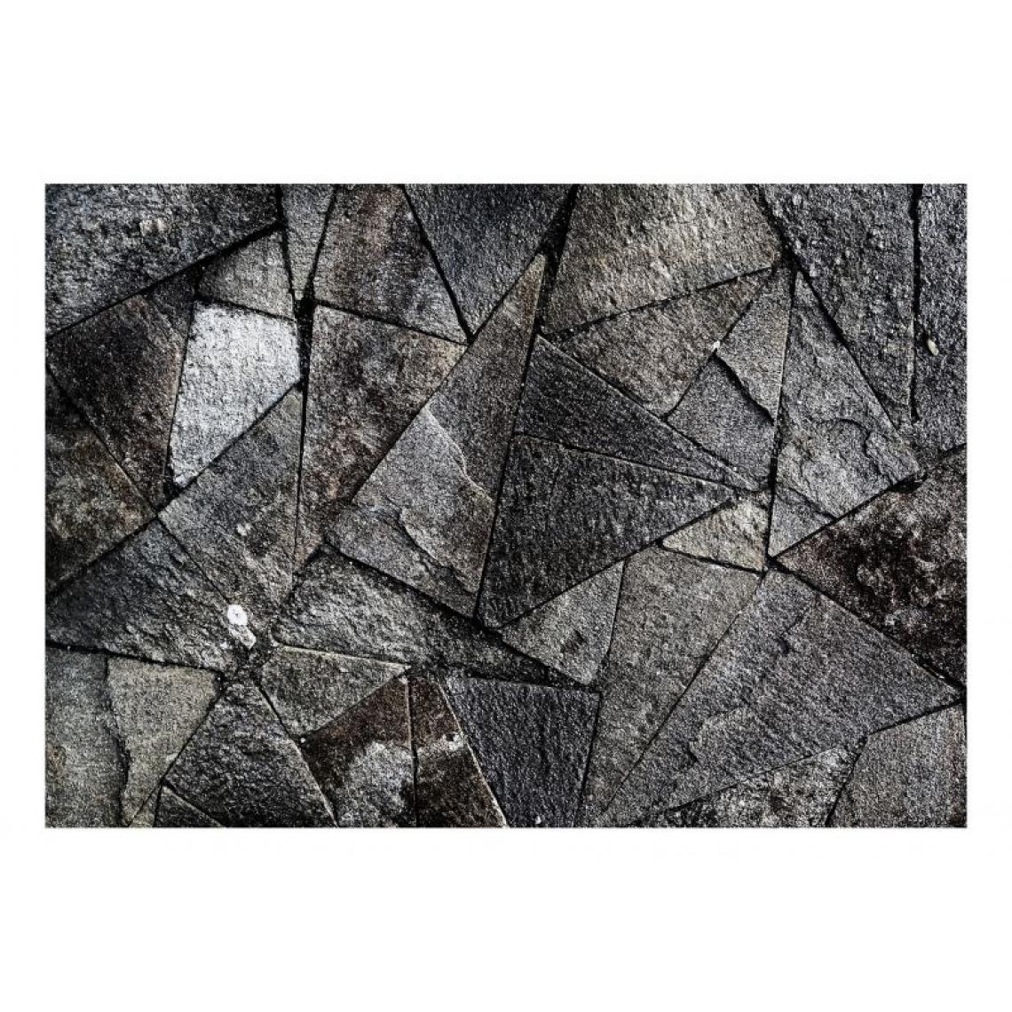 Artgeist - Papier peint - Pavement Tiles (Grey) .Taille : 300x210 - Papier peint