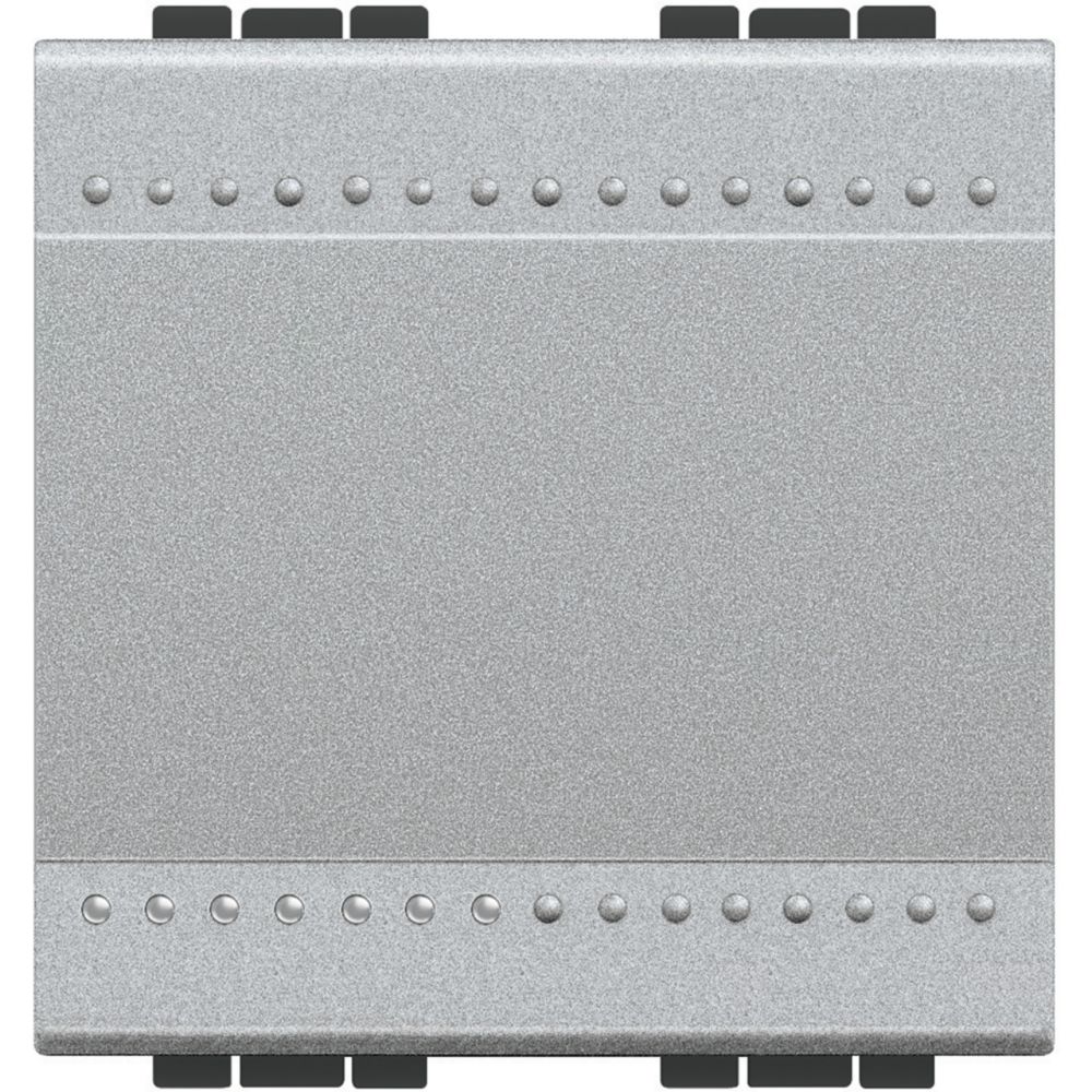 Bticino - bouton poussoir 10a 250v à bascule 2 modules bticino living-light tech - Interrupteurs et prises en saillie