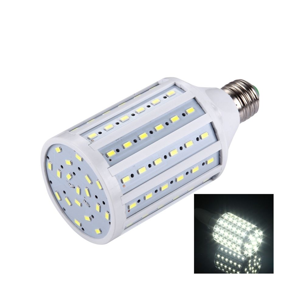 Wewoo - Ampoule E27 25W 2200LM 90 LED SMD 5730 PC Cas Maïs Ampoule, AC 85-265V Lumière Blanche - Ampoules LED