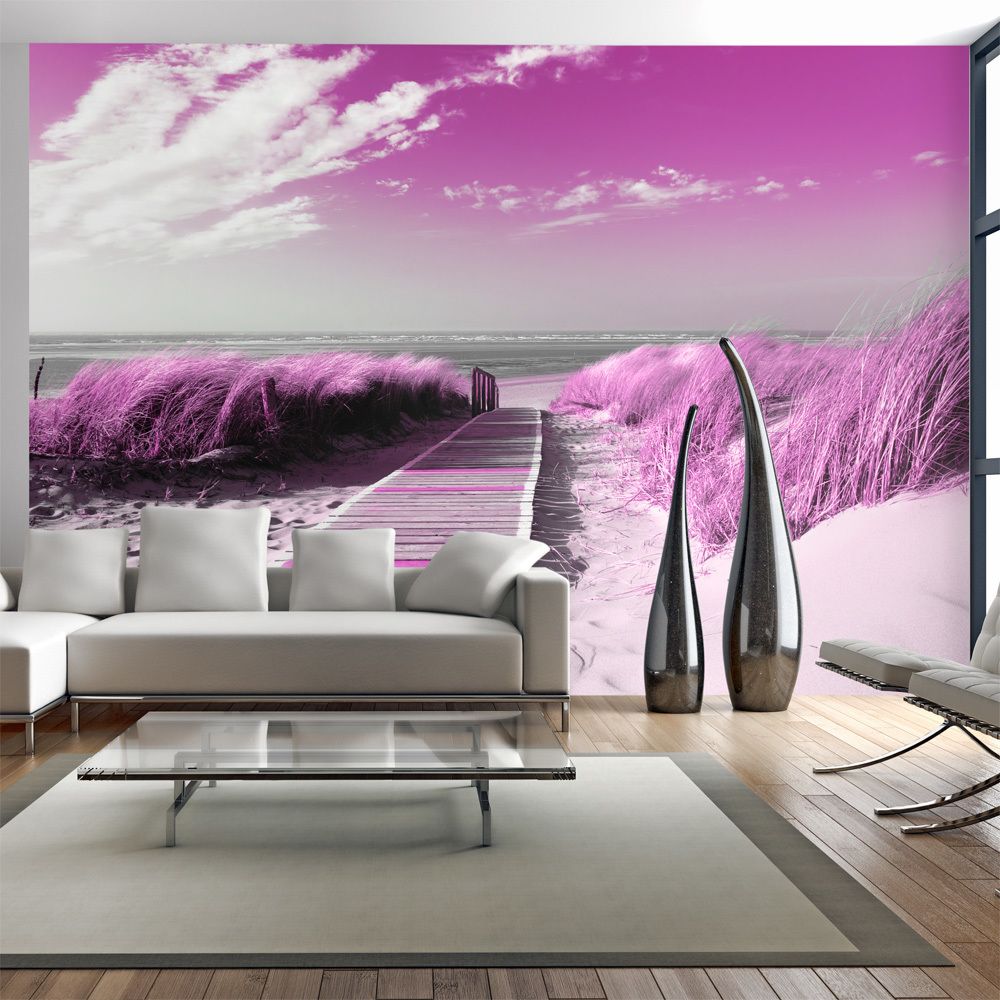 Bimago - Papier peint | plage | 250x175 | Paysages | Mer | mer | - Papier peint