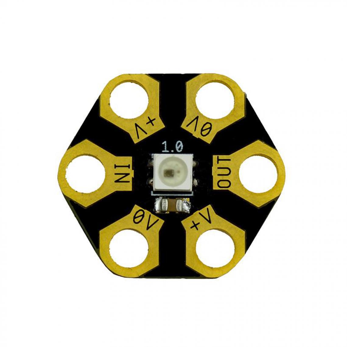 Kitronik - LED ZIP Hexagonale Kitronik pack de 5 - Ruban LED