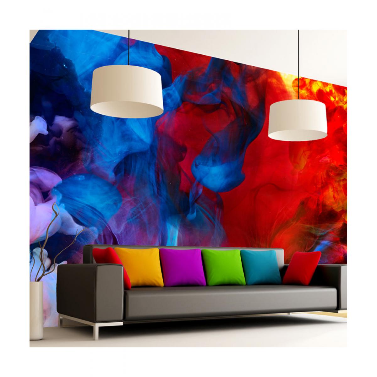 Artgeist - Papier peint - Colored flames 150x105 - Papier peint