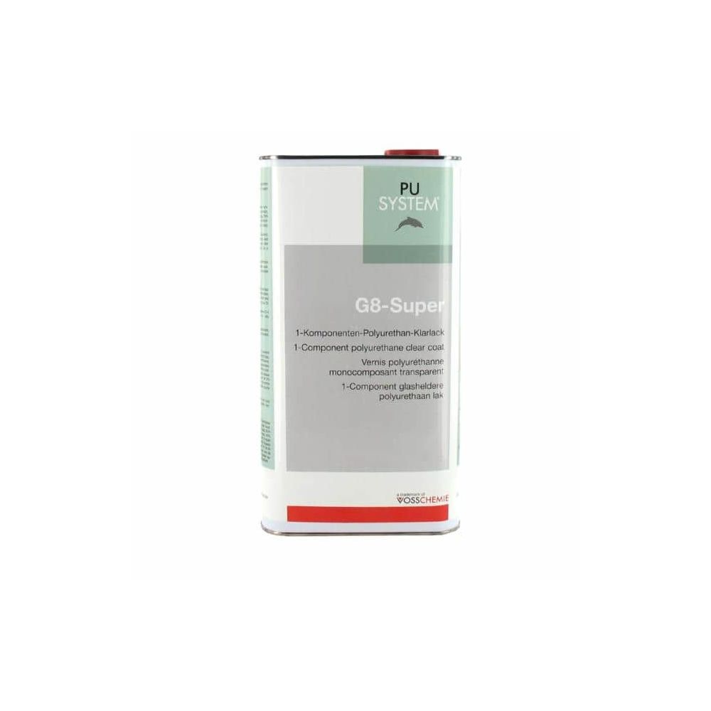 Vosschemie - Vernis G8-Super polyuréthane transparent Vosschemie 5L - Produit préparation avant pose