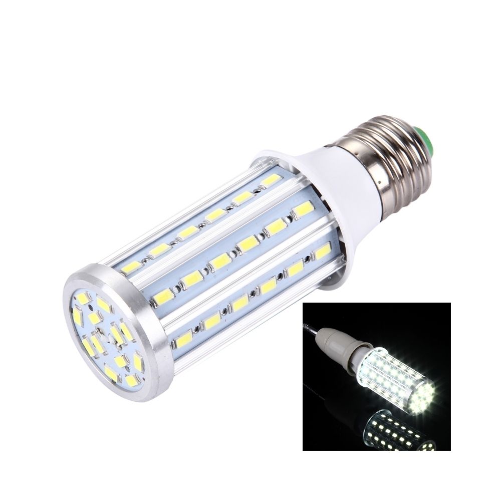 Wewoo - Ampoule E27 15W 1280LM 60 LED SMD 5730 de maïs en aluminium, AC 85-265V lumière blanche - Ampoules LED