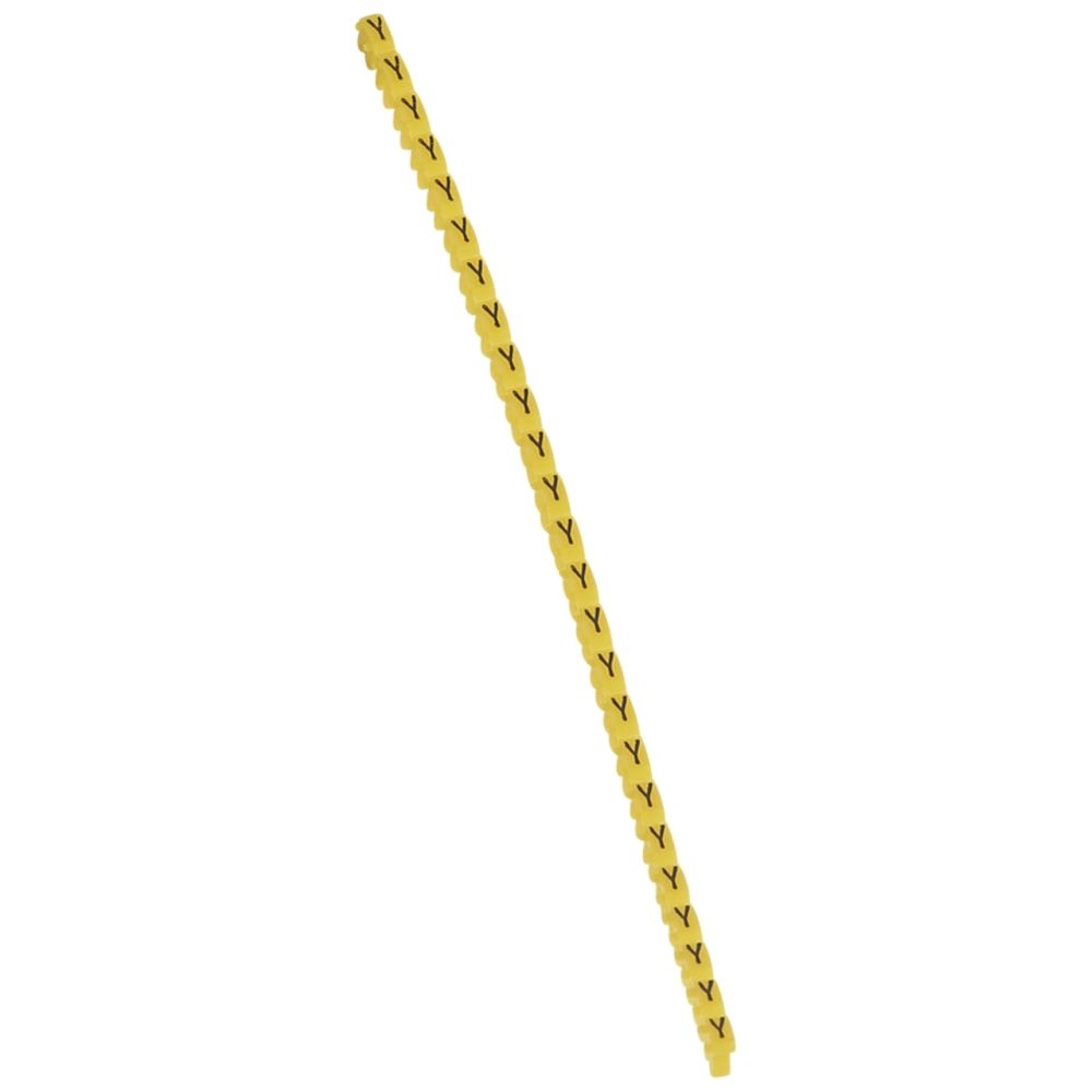Legrand - repère pour fil de 0.15 à 0.5 mm2 - lettre y - couleur jaune - legrand cab 3 - Accessoires de câblage