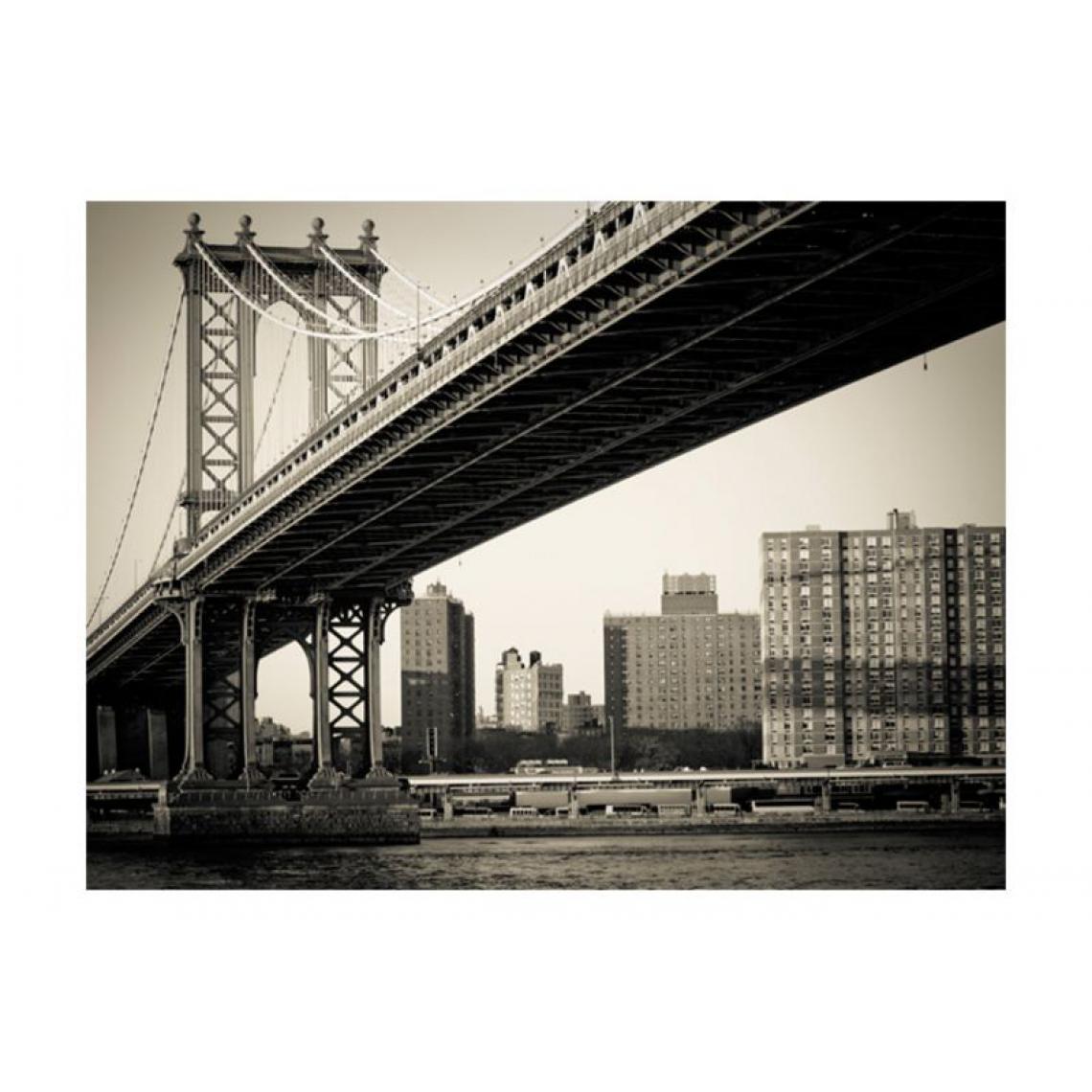 Artgeist - Papier peint - Pont de Manhattan, New York .Taille : 200x154 - Papier peint