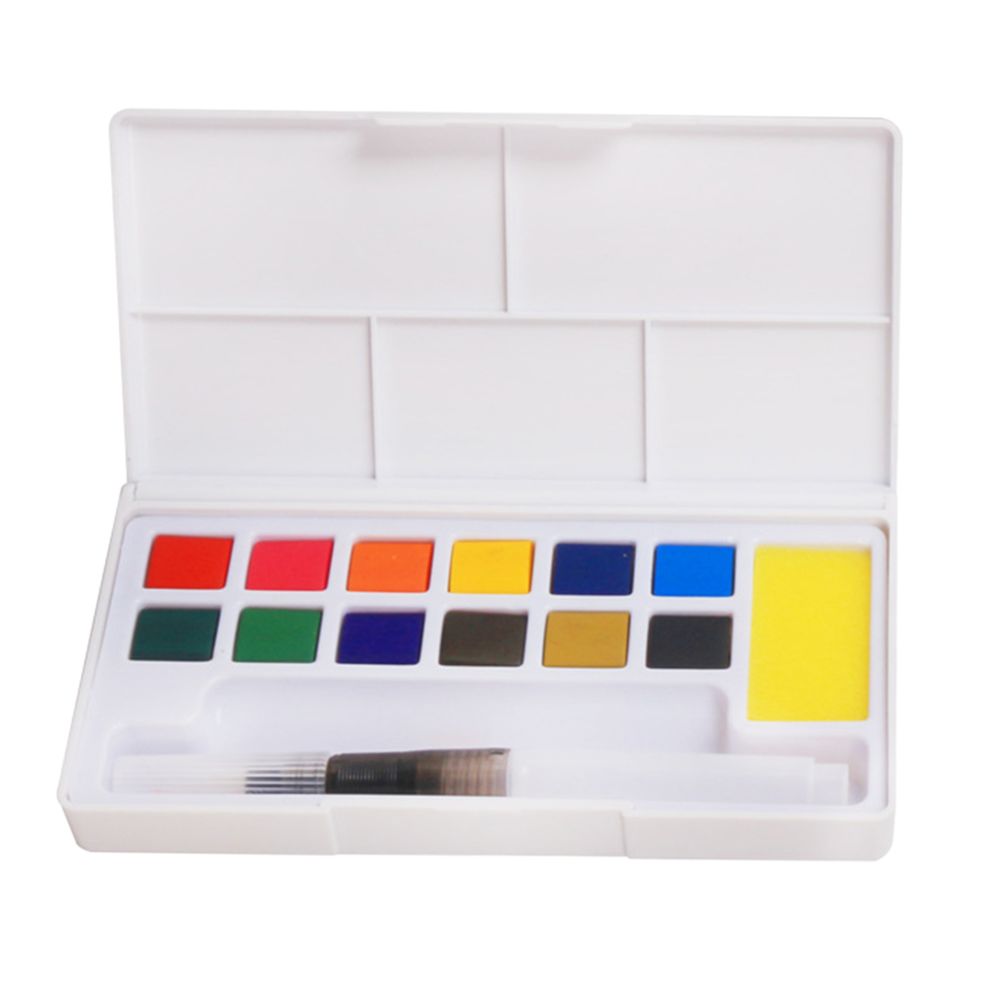 marque generique - Set de pigment de peinture aquarelle - Fibre de verre & papier à peindre