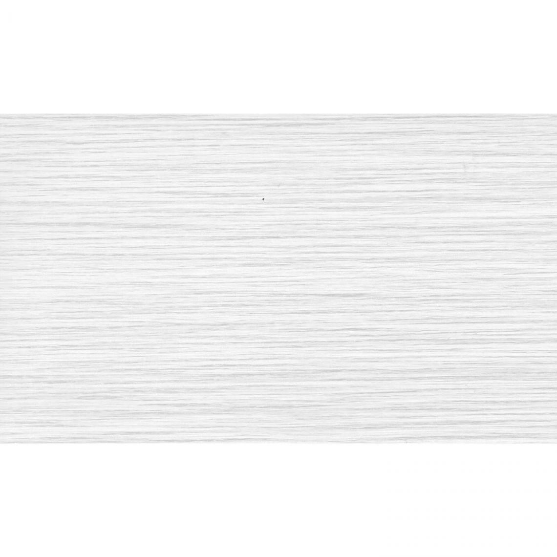 Cpm - Lot 2x Adhésif décoratif Chêne blanchi - 200 x 67,5 cm - Blanc - Papier peint