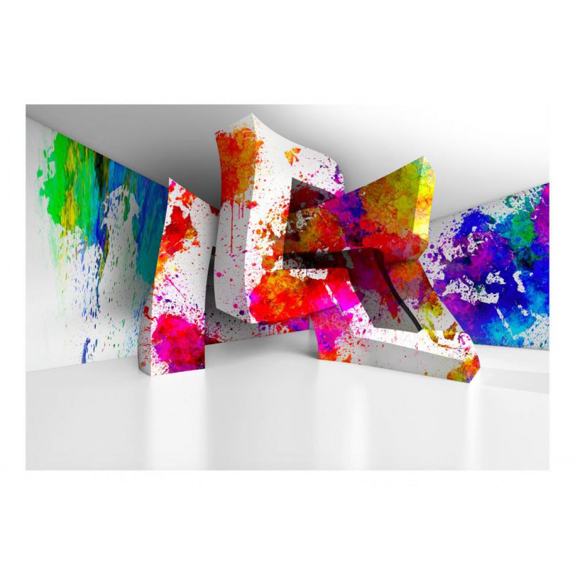 Artgeist - Papier peint - Three-dimensional Shapes .Taille : 250x175 - Papier peint