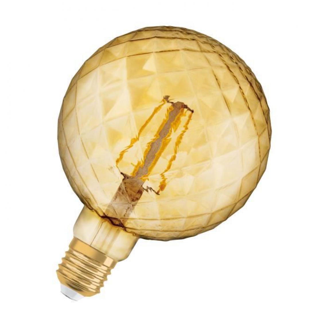 Icaverne - AMPOULE - AMPOULE LED - AMPOULE HALOGENE Ampoule LED E27 ananas Vintage Edition 1906 - 4,5 W - Ambré - Ampoules LED