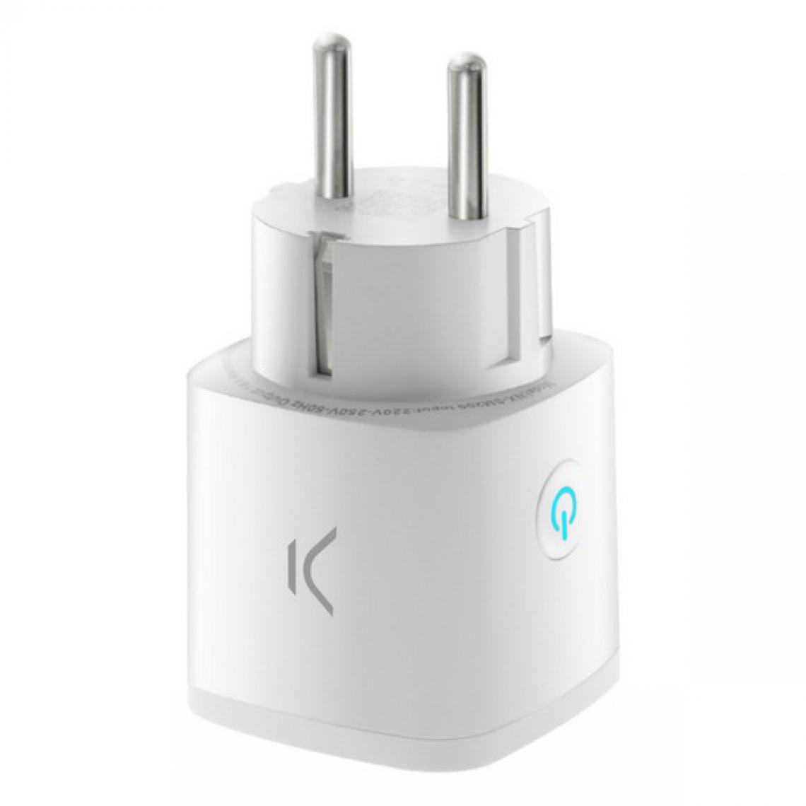Ksix - Prise Intelligente KSIX Smart Energy Mini WIFI 250V Blanc - Interrupteurs et prises en saillie