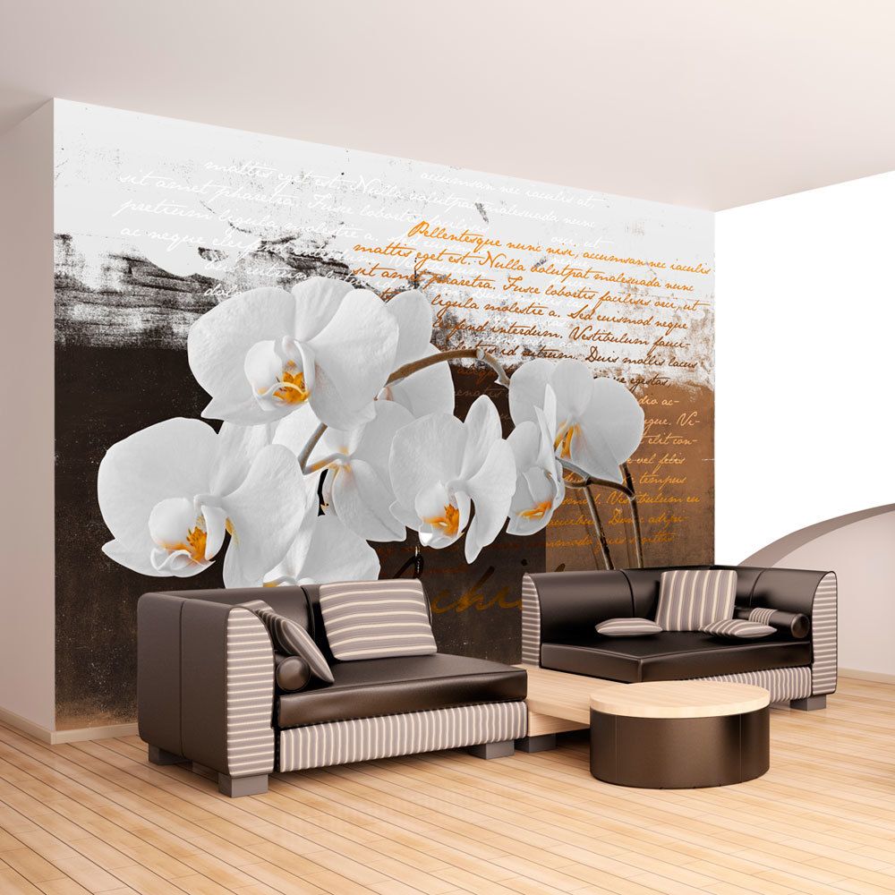 marque generique - 100x70 Papier peint Orchidées Fleurs sublime Sentimental thoughts - Papier peint
