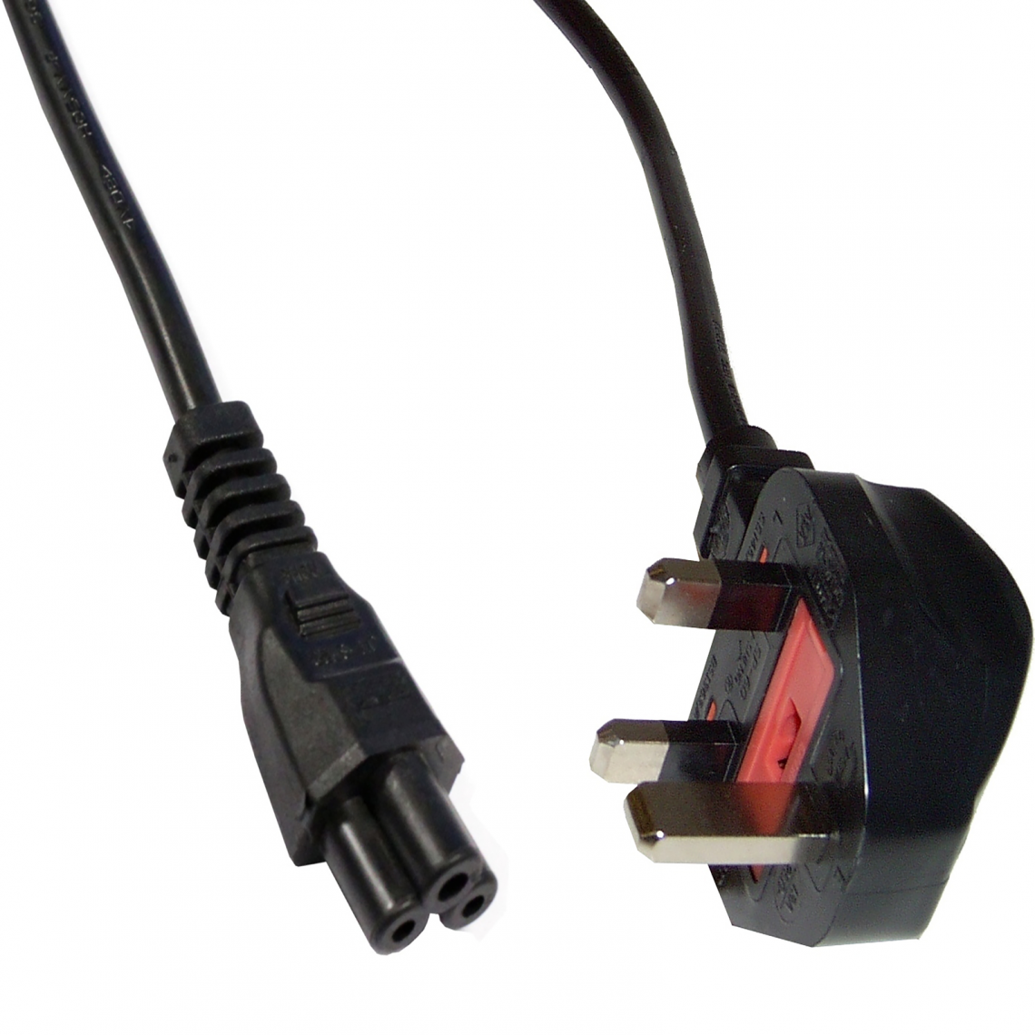 Bematik - Fil électrique norme britannique BS 1363-1-IEC-60320-C5 3m noir - Fils et câbles électriques