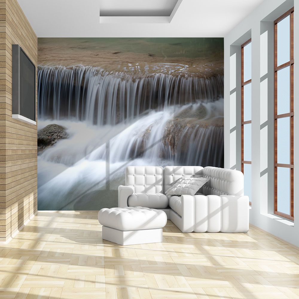Bimago - Papier peint | Waterfalls in Kanchanaburi, Thailand | 200x154 | Paysages | Rivière et cascade | - Papier peint