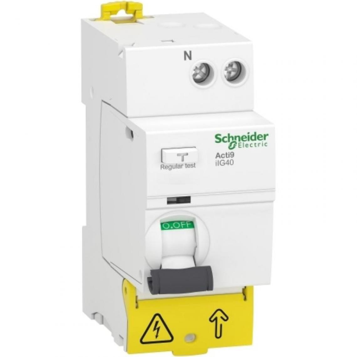 Schneider - Interrupteur différentiel tête de groupe Acti9 ilG40 1P+N 40 A 30mA type AC - Interrupteurs différentiels