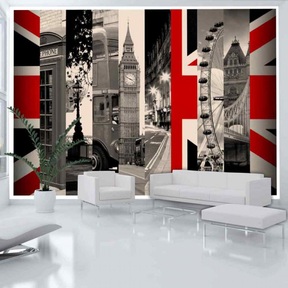 Artgeist - Papier peint - Symbols of London .Taille : 100x70 - Papier peint