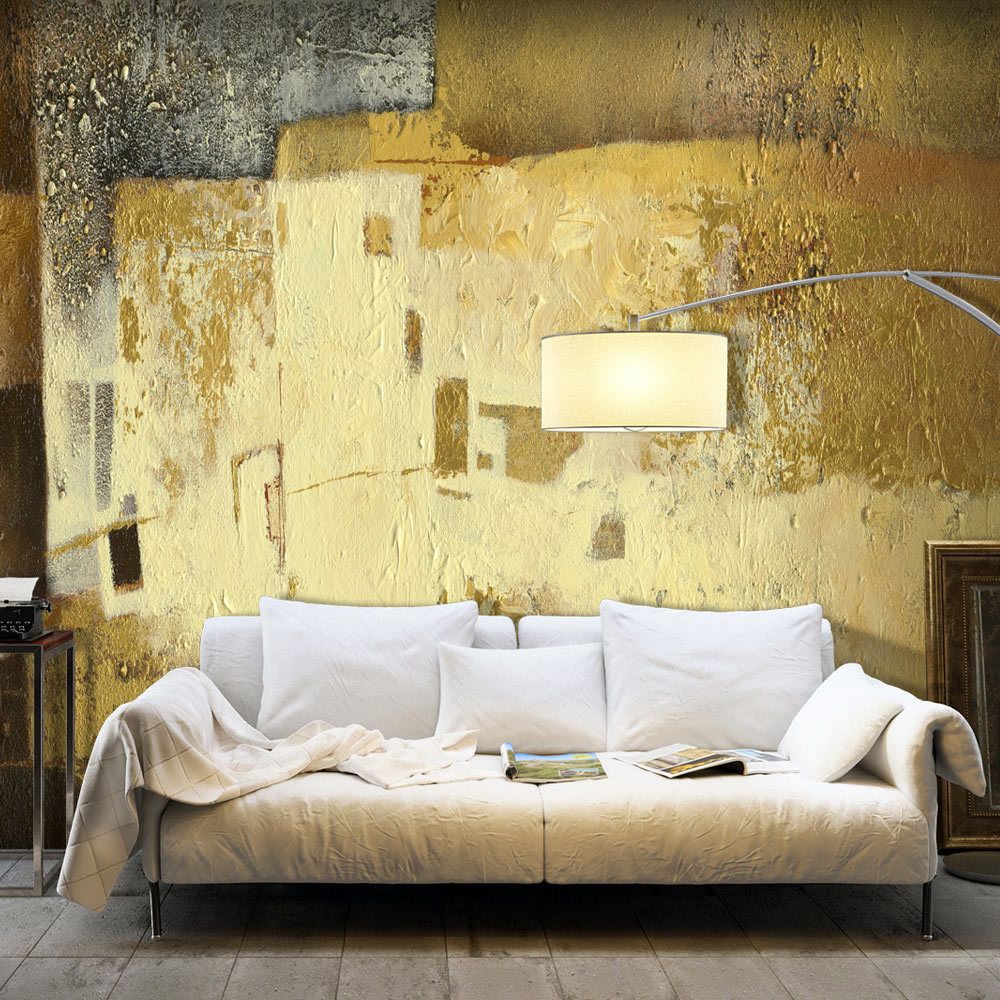 Bimago - Papier peint - Golden Oddity - Décoration, image, art | Abstractions | Moderne | - Papier peint