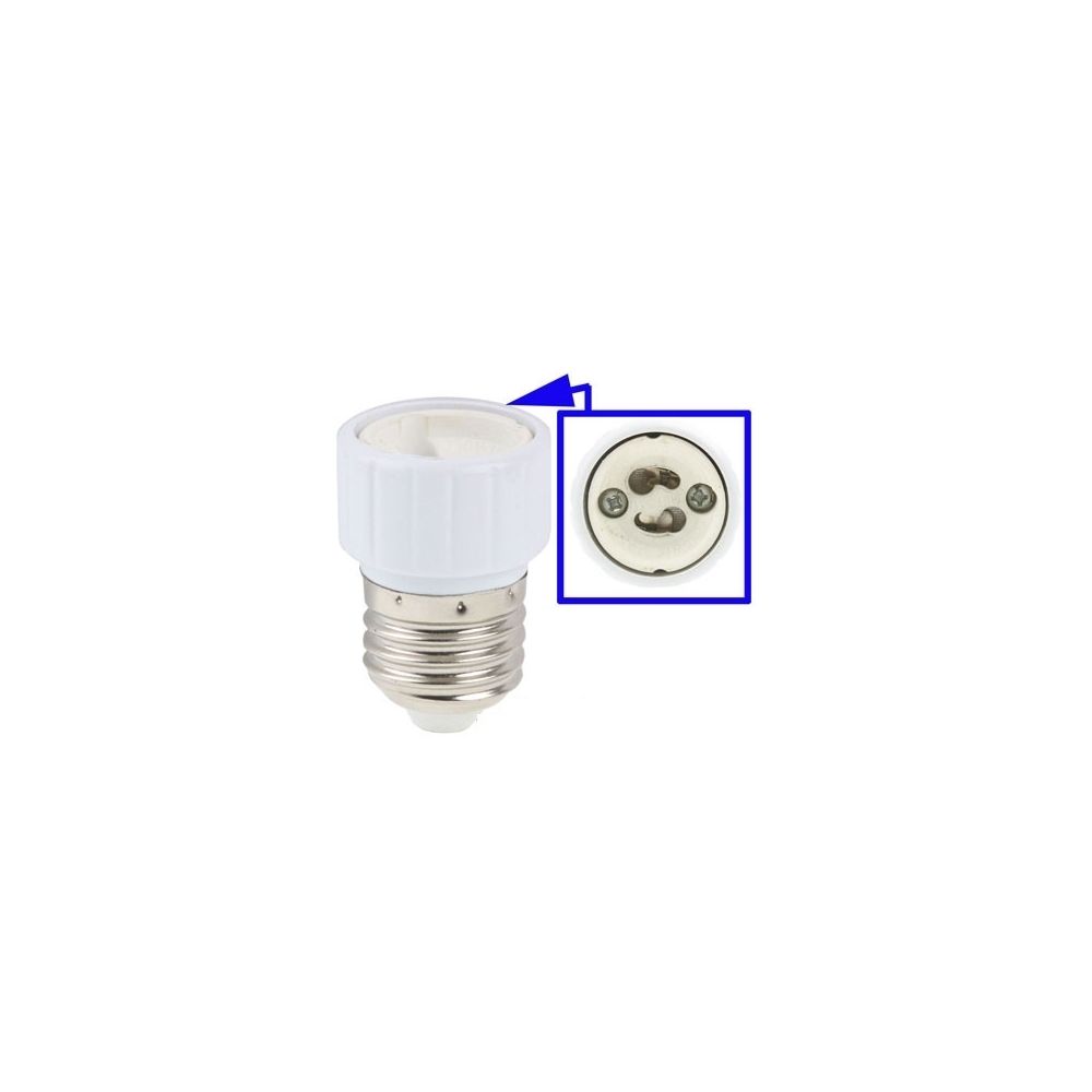 Wewoo - Douilles Ampoule GU10 à E27 Lampe Ampoules Adaptateur Convertisseur - Douilles électriques