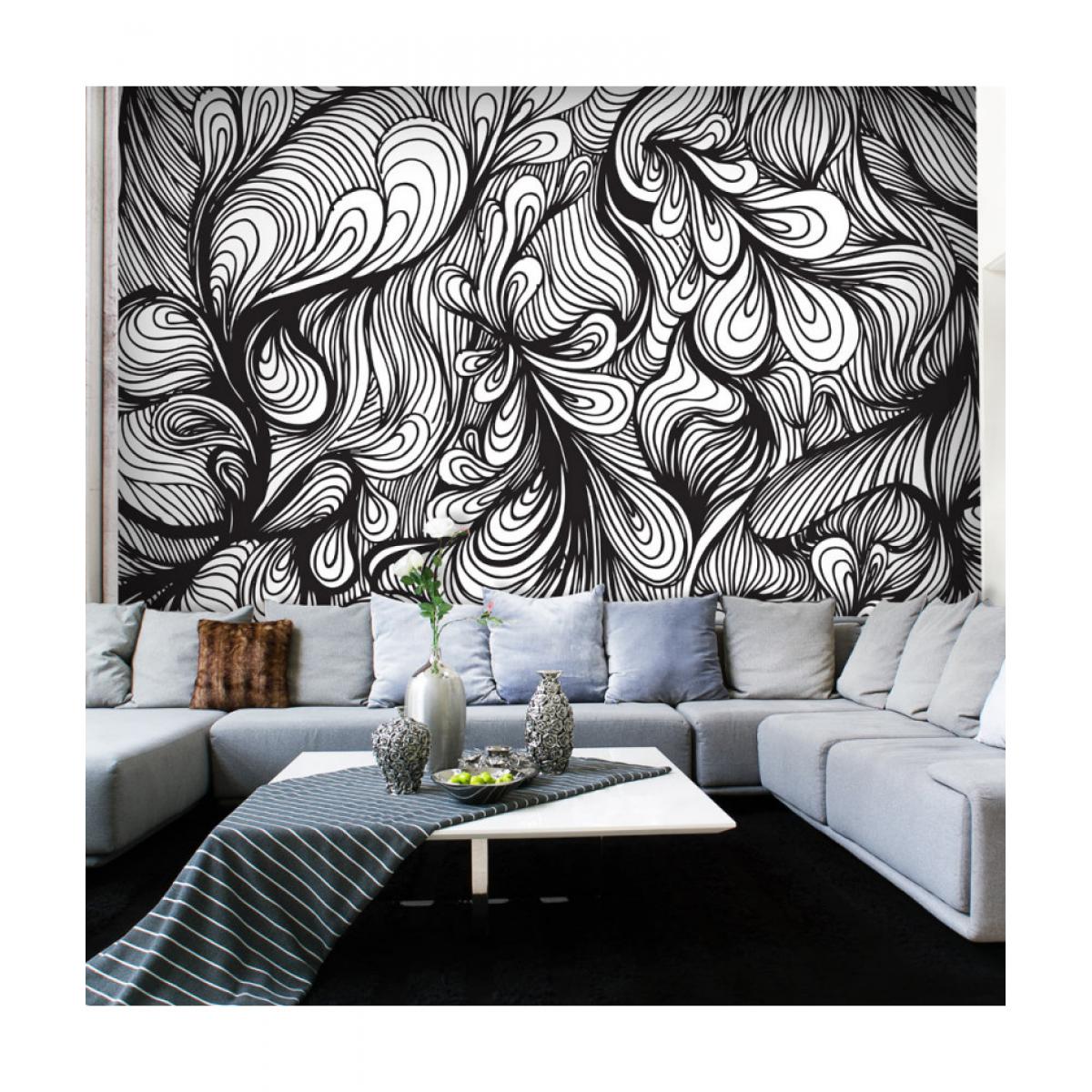 Artgeist - Papier peint - Noir et blanc style rétro 400x309 - Papier peint