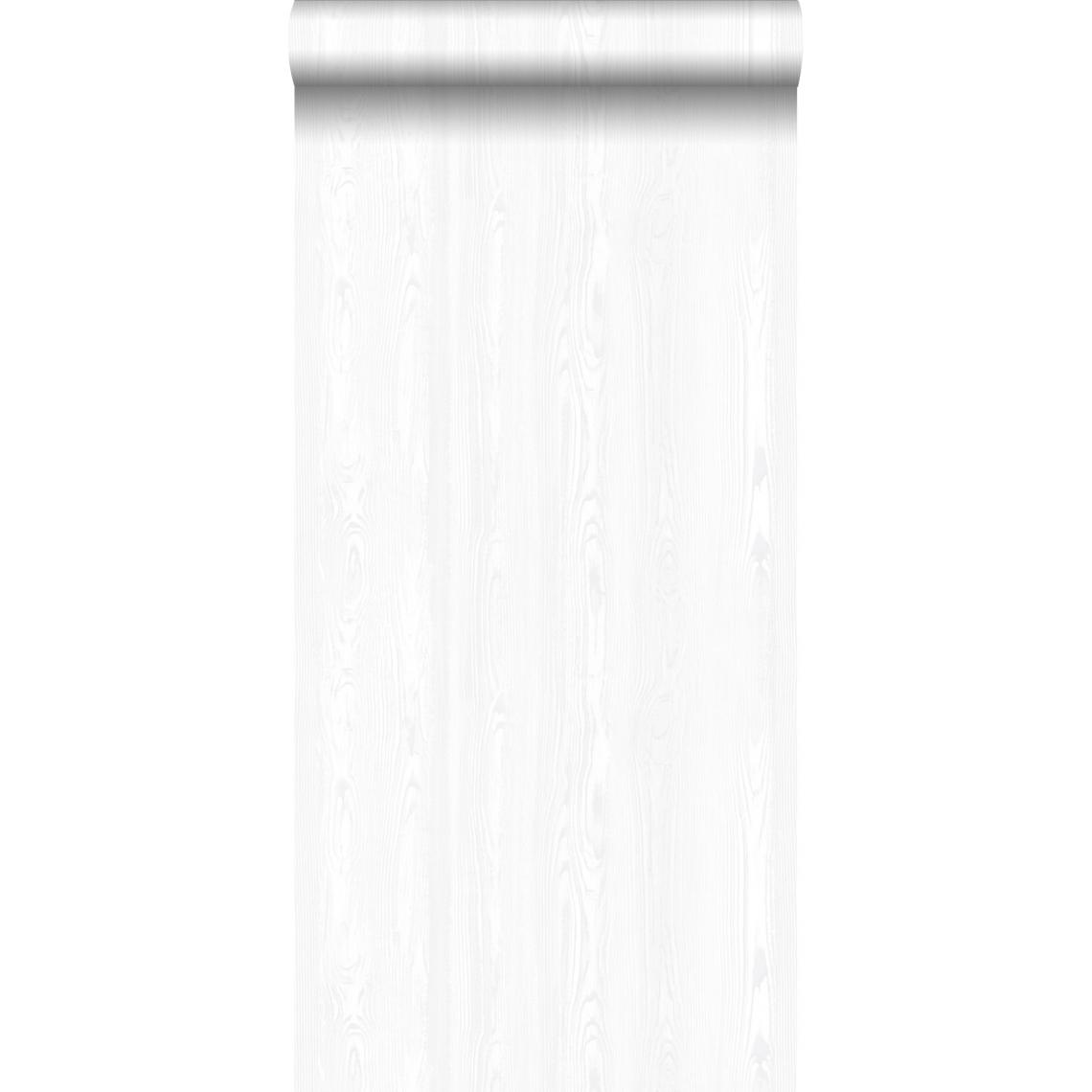 ESTAhome - ESTAhome papier peint imitation bois blanc - 138927 - 53 cm x 10.05 m - Papier peint