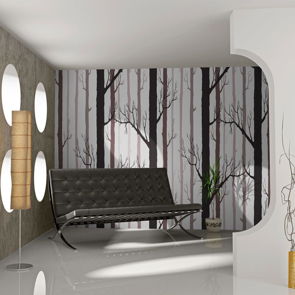 Bimago - Papier peint | Forest pattern | 400x309 | | - Papier peint