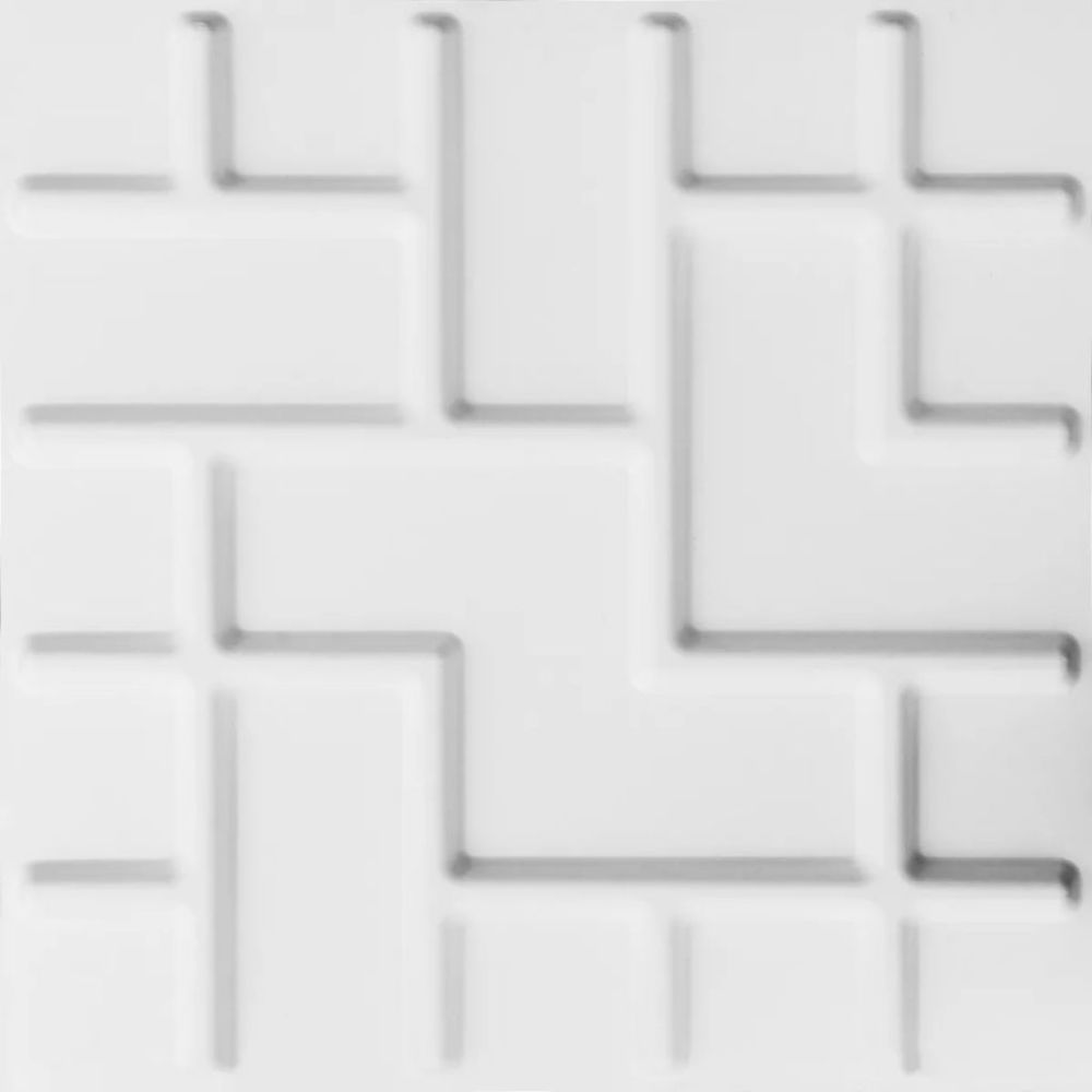 Icaverne - Inedit Matériaux de construction selection Katmandou WallArt Panneaux muraux 3D Tetris 12 pcs GA-WA19 - Lambris