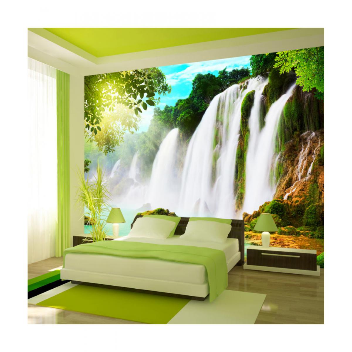 Artgeist - Papier peint - The beauty of nature: Waterfall 100x70 - Papier peint