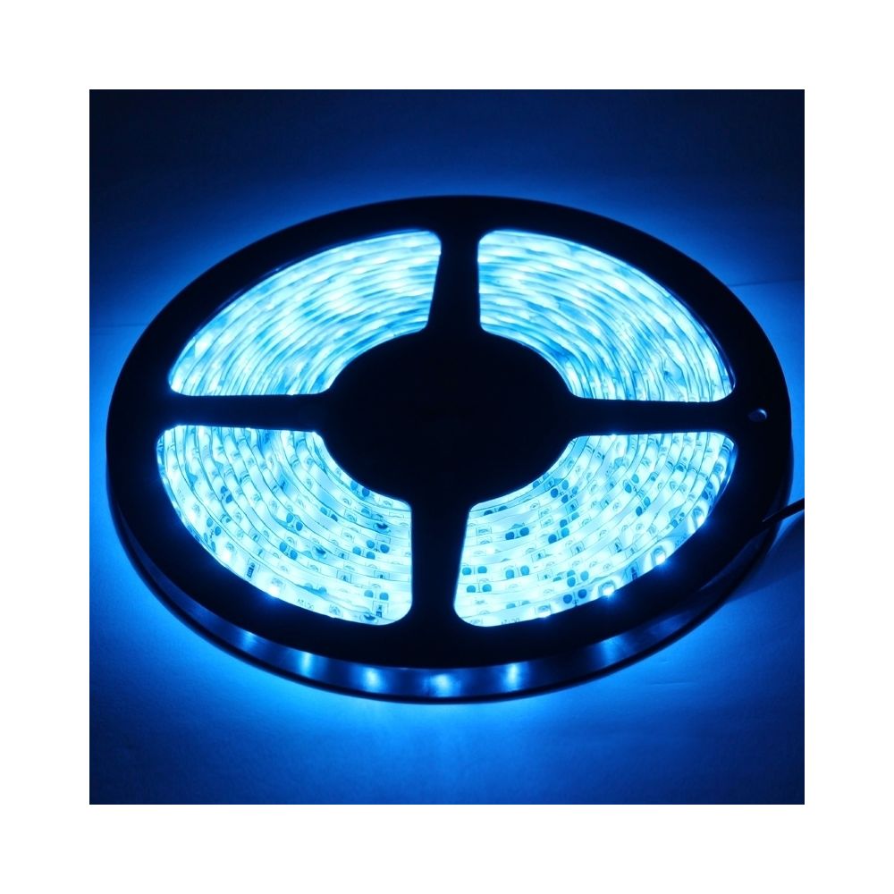 Wewoo - Ruban LED Waterproof Epoxyde Lumière bleue imperméable de corde de l'époxyde 3528 SMD, 60 / M, longueur: 5M - Ruban LED