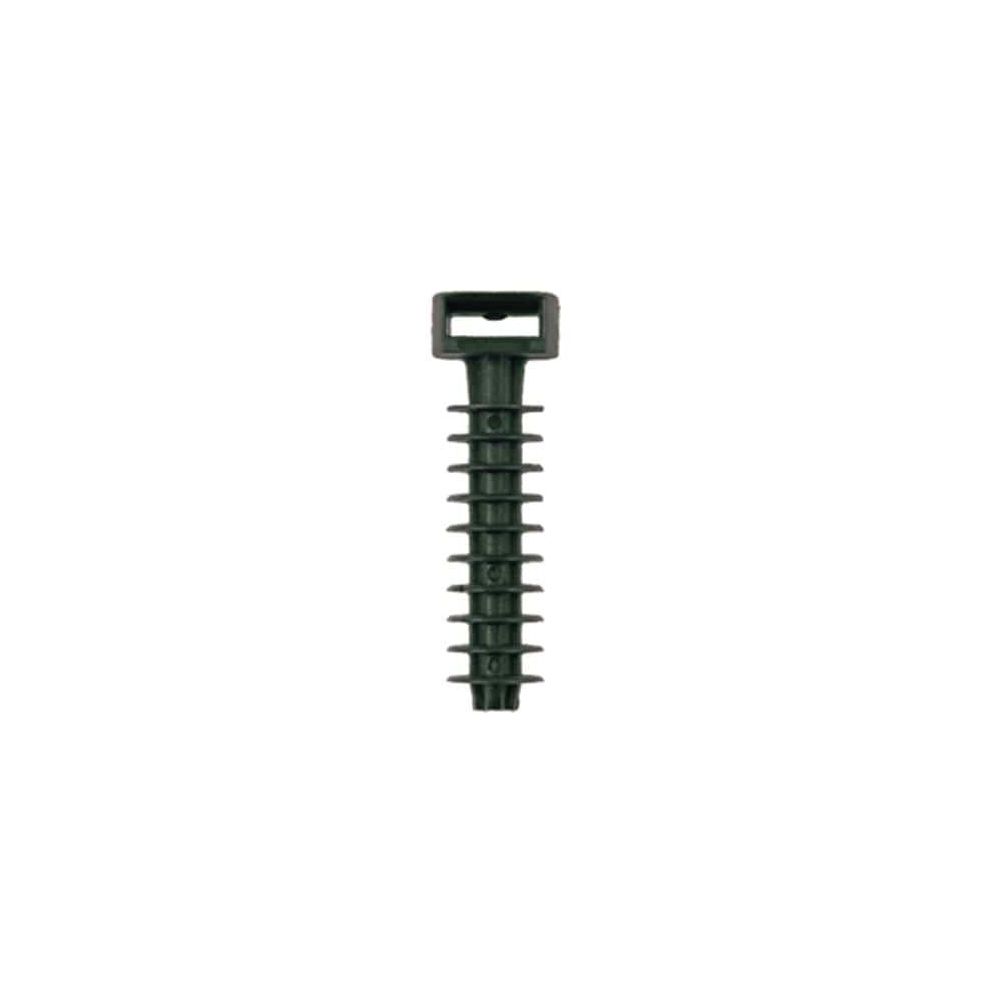Bizline - Embase à cheville diam. 8 pour collier de serrage BizLine x100 - Accessoires de câblage
