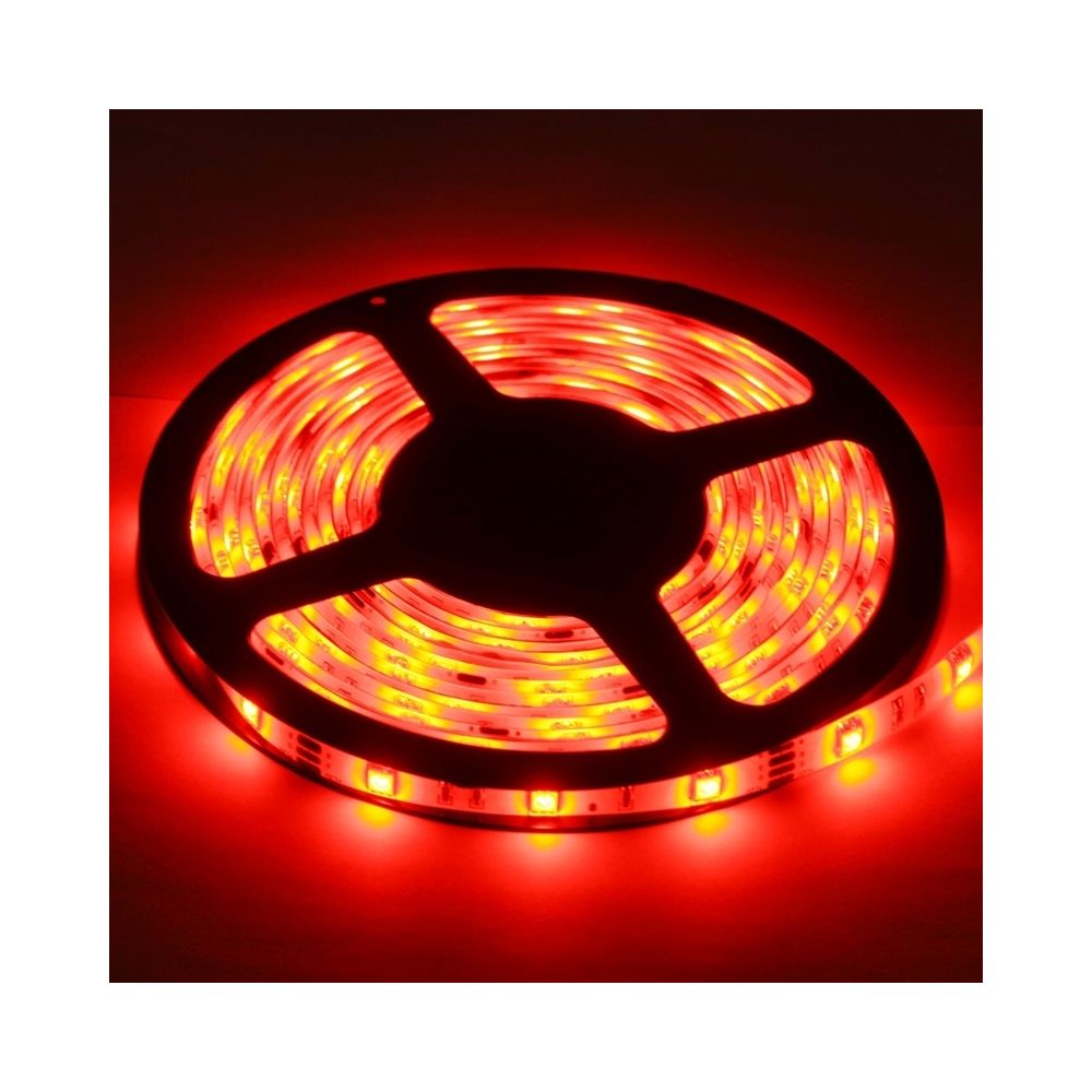 Wewoo - Ruban LED Waterproof Epoxyde rouge Lumière imperméable de corde de la 5050 SMD époxyde, 30 / M, longueur: 5M - Ruban LED