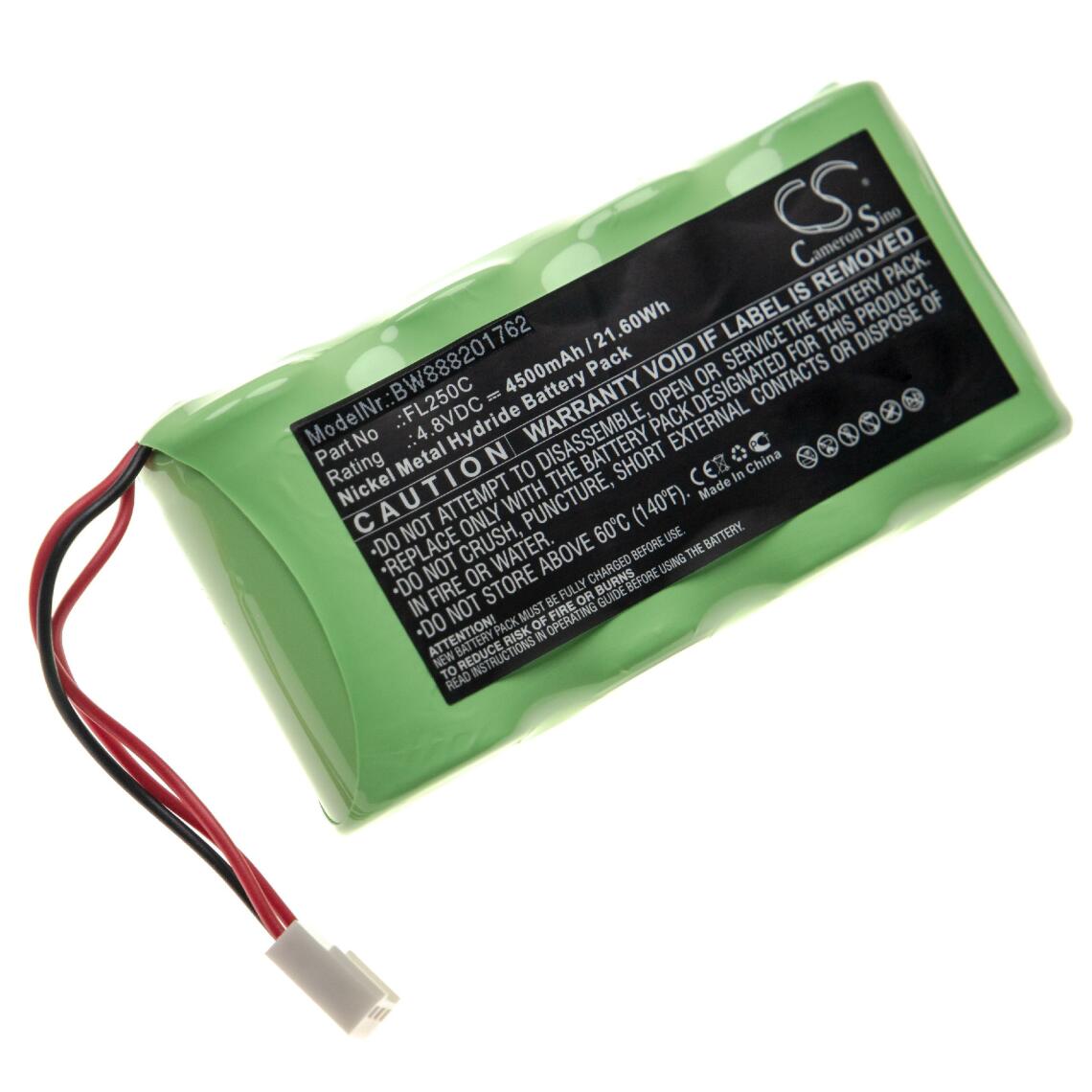 Vhbw - vhbw Batterie compatible avec Metland FL250HV, FL250VA-N, LX250 dispositif de mesure laser outil de mesure (4500mAh 4,8V NiMH) - Piles rechargeables