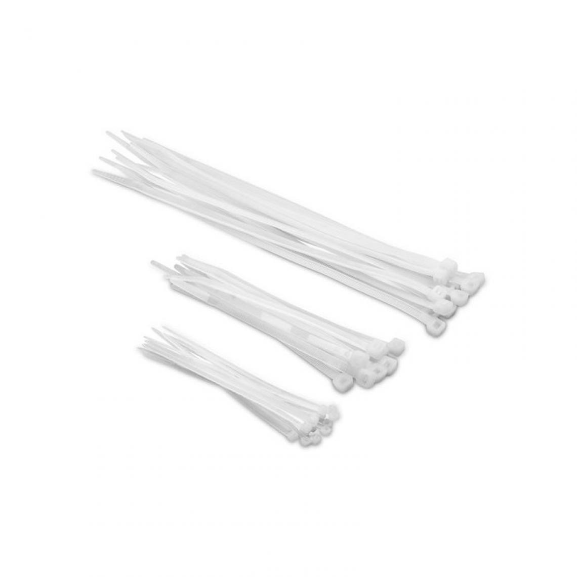 Kreator - 25 Ligatures en nylon Blanc 8,0X300 - Fils et câbles électriques
