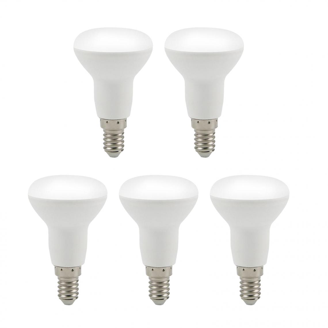 NC - 5 Pièces R50 LED Réflecteur Lumière Blub Remplacement E14 Base 5W - Ampoules LED