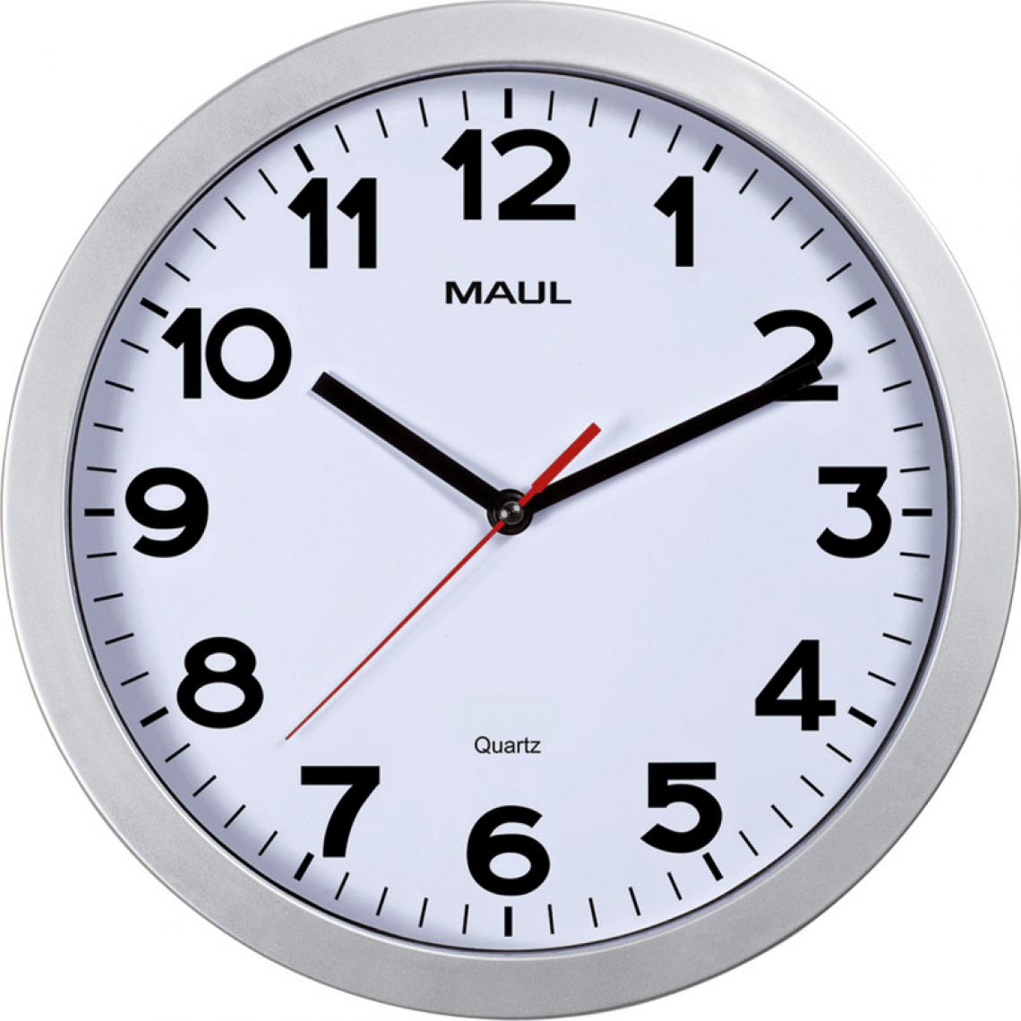 Maul - MAUL Horloge murale/horloge quartz MAULstep, diamètre: 300mm () - Télérupteurs, minuteries et horloges