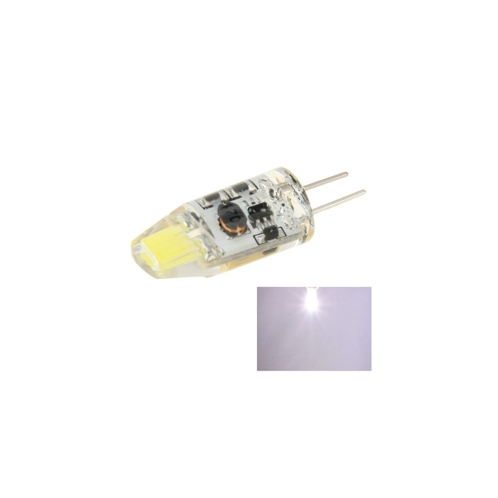 Wewoo - Ampoule blanc du lustre en cristal de G4 1W Sapphire SMD LED, AC / DC 12-20V - Ampoules LED