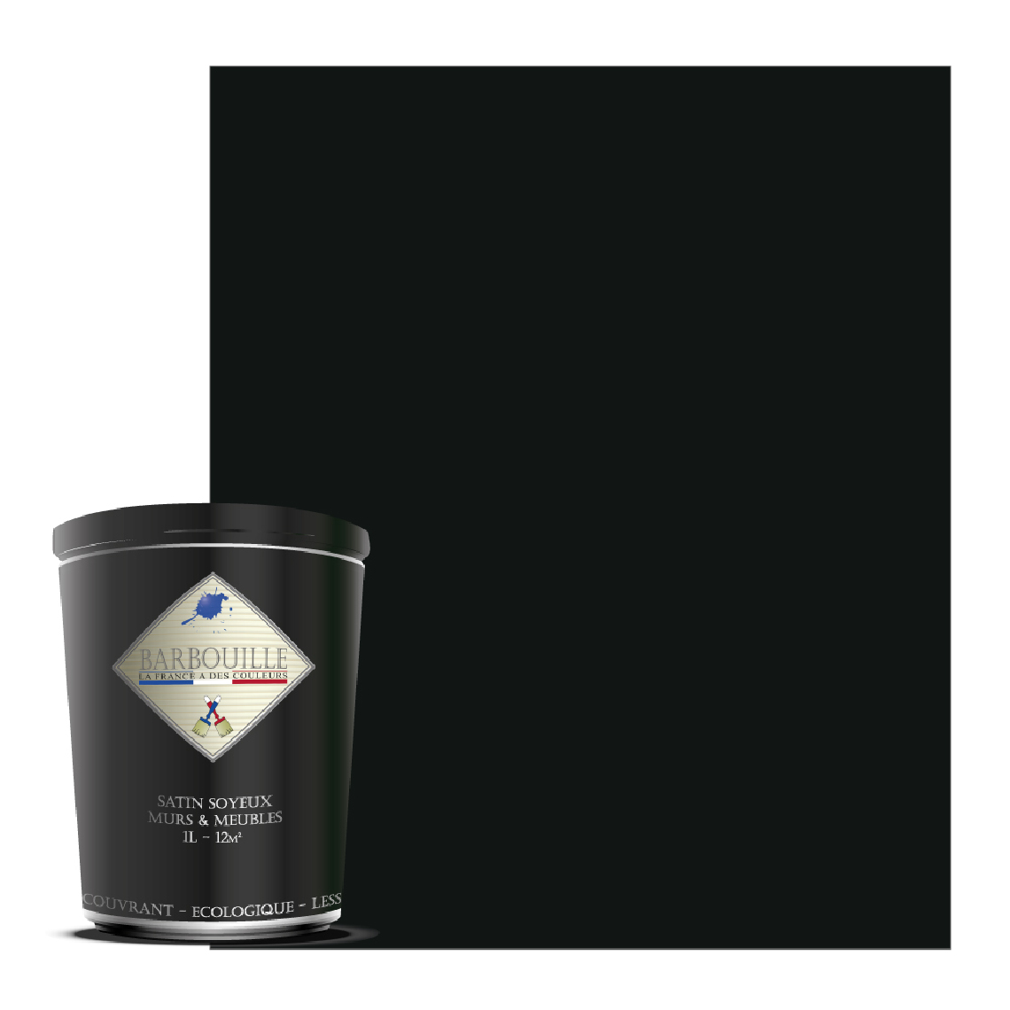 Barbouille - Laque acrylique satiné – murs et boiseries intérieurs / extérieurs - Peinture intérieure