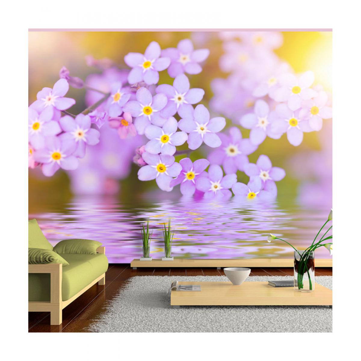 Artgeist - Papier peint - Violet Petals In Bloom 400x280 - Papier peint