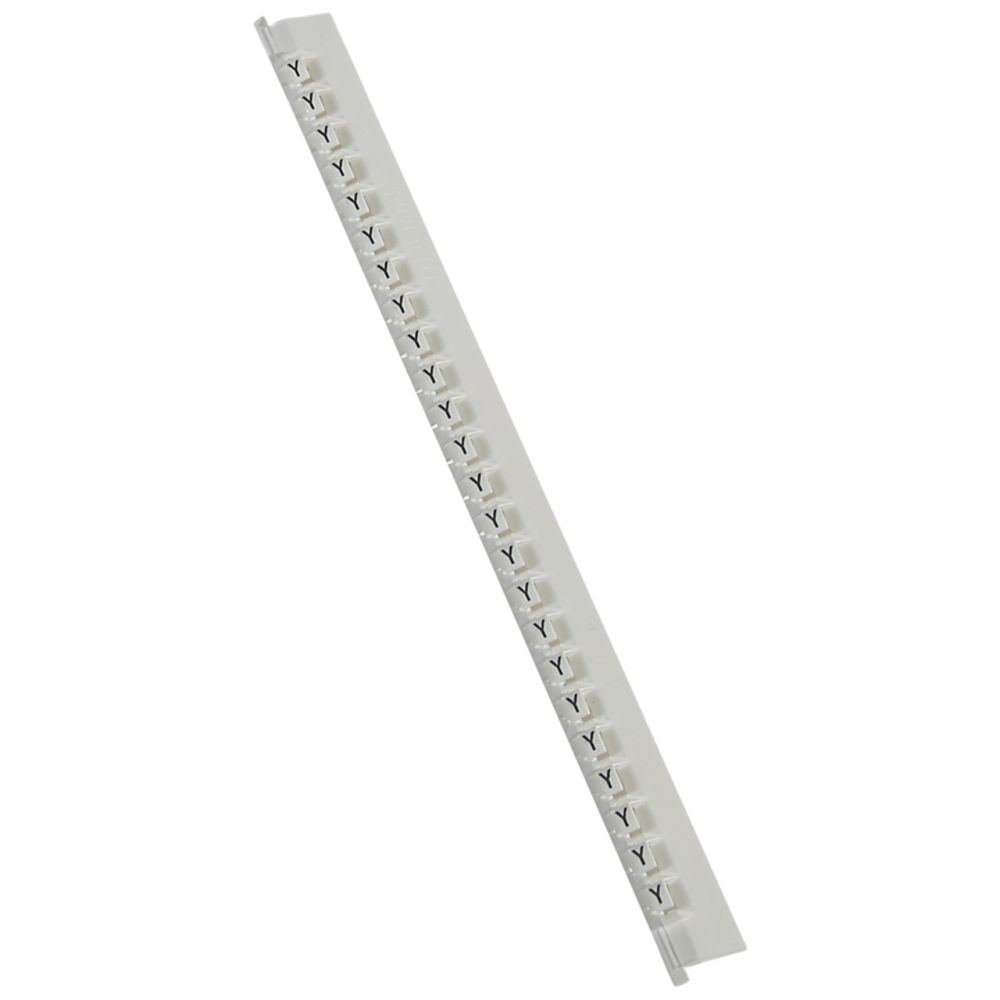 Legrand - repère legrand memocab - lettre y - blanc - largeur 2.3 mm - Accessoires de câblage