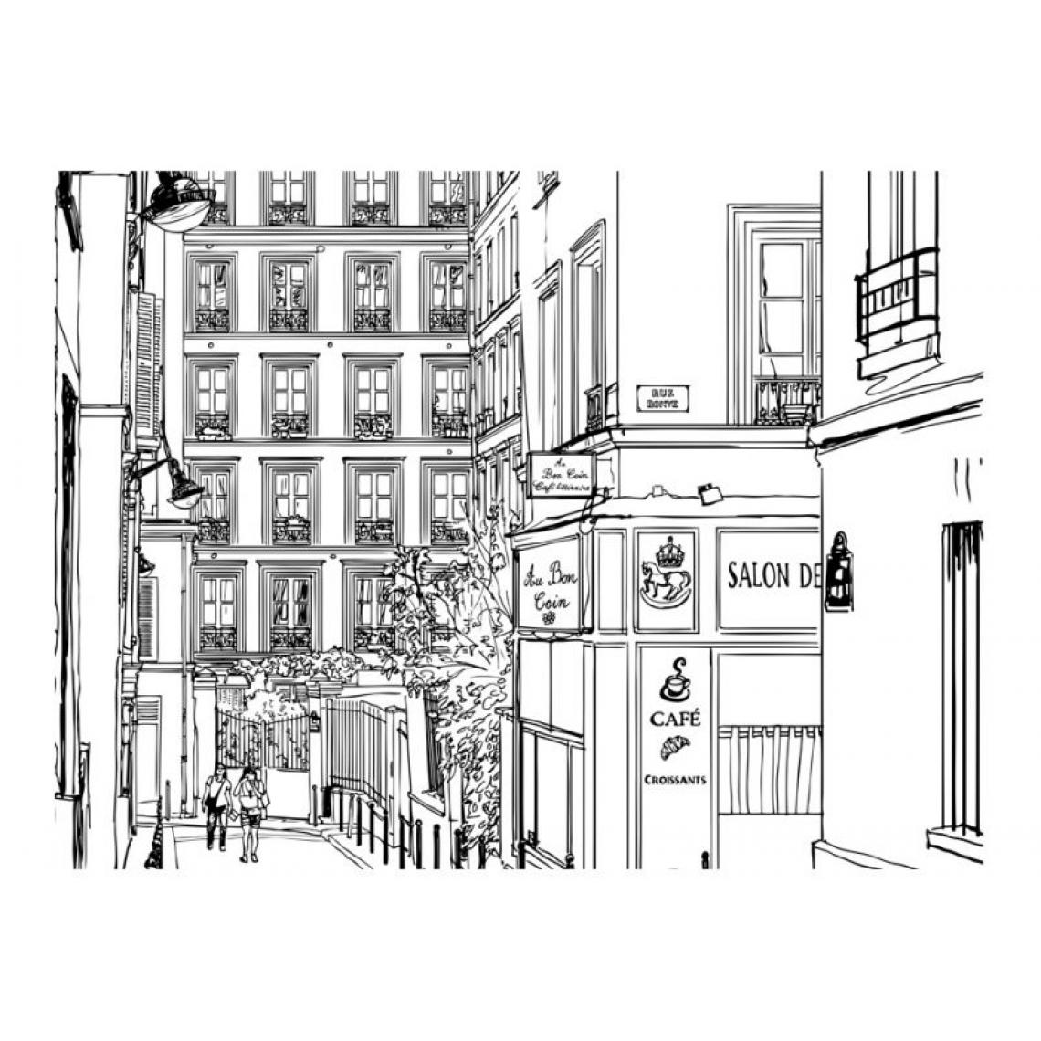 Artgeist - Papier peint - A walk through Parisian streets .Taille : 400x309 - Papier peint