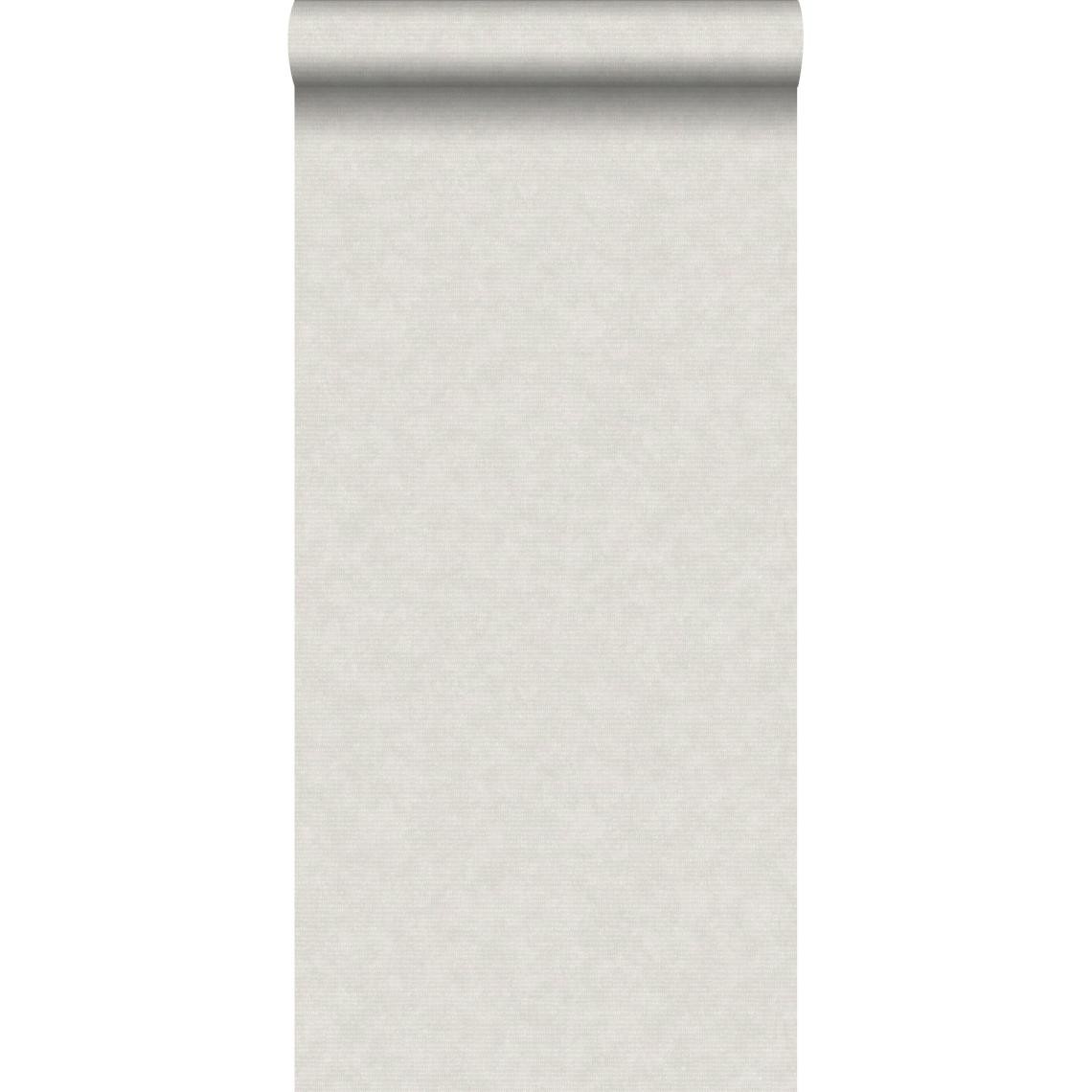 ESTAhome - ESTAhome papier peint uni gris clair - 148304 - 53 cm x 10,05 m - Papier peint