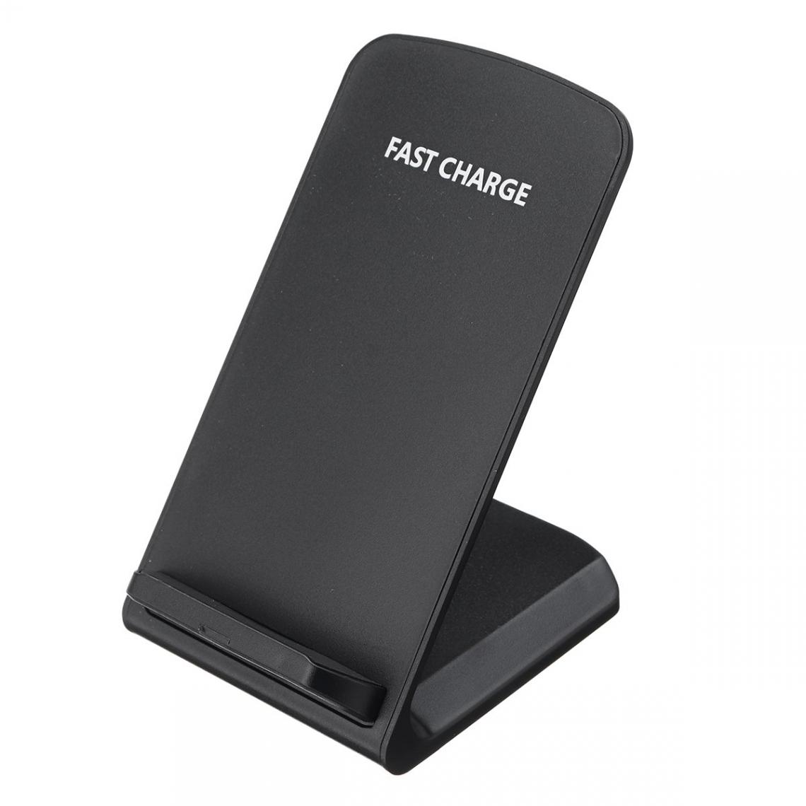 Justgreenbox - Chargeur rapide de support de charge sans fil Qi 10W, Noir - Chargeurs de piles