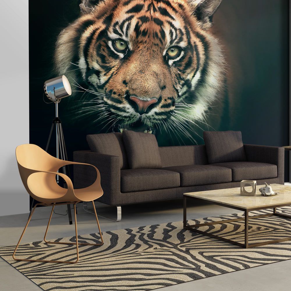 marque generique - 400x309 Papier peint Animaux Admirable Tigre du Bengale - Papier peint