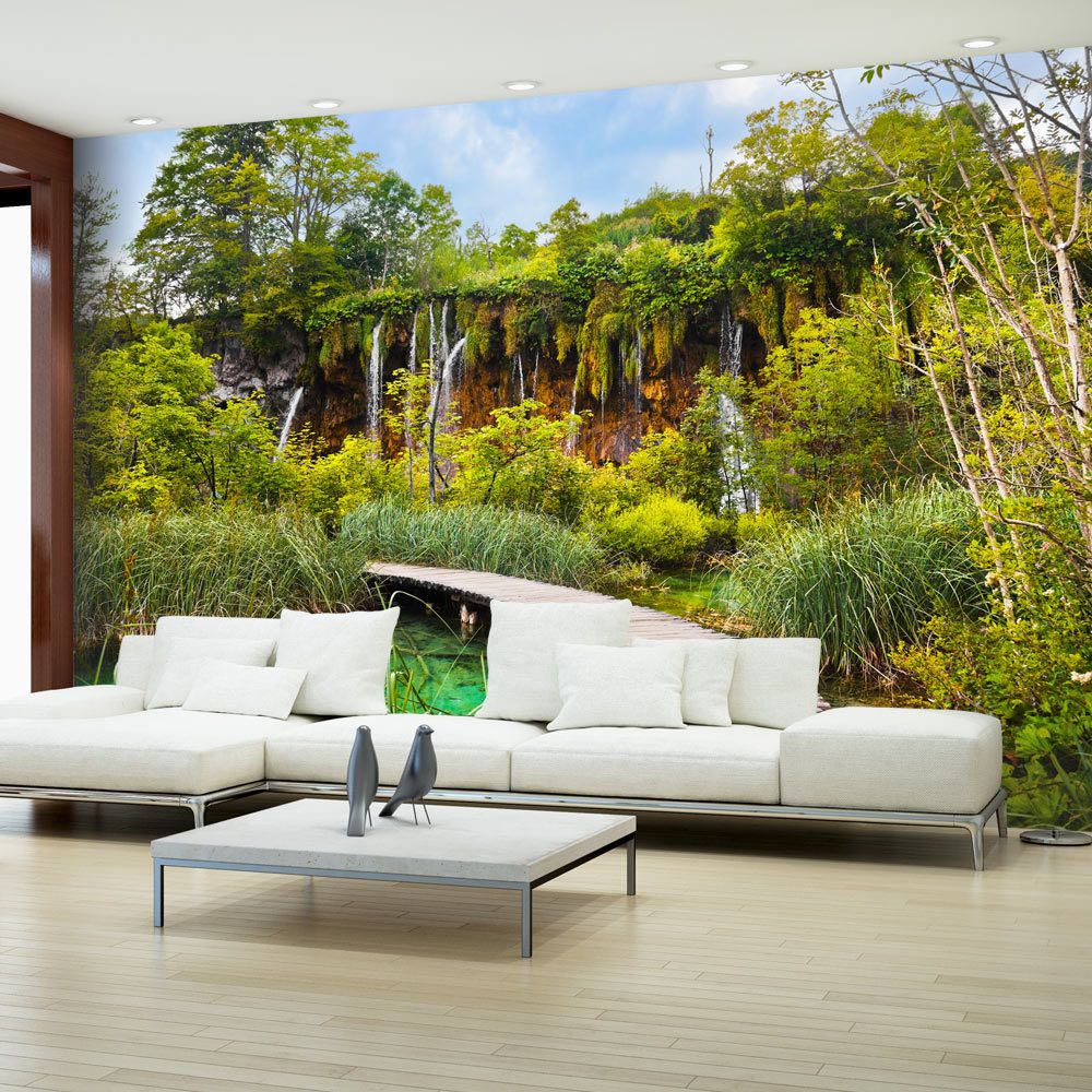 Artgeist - Papier peint - Green oasis 250x175 - Papier peint