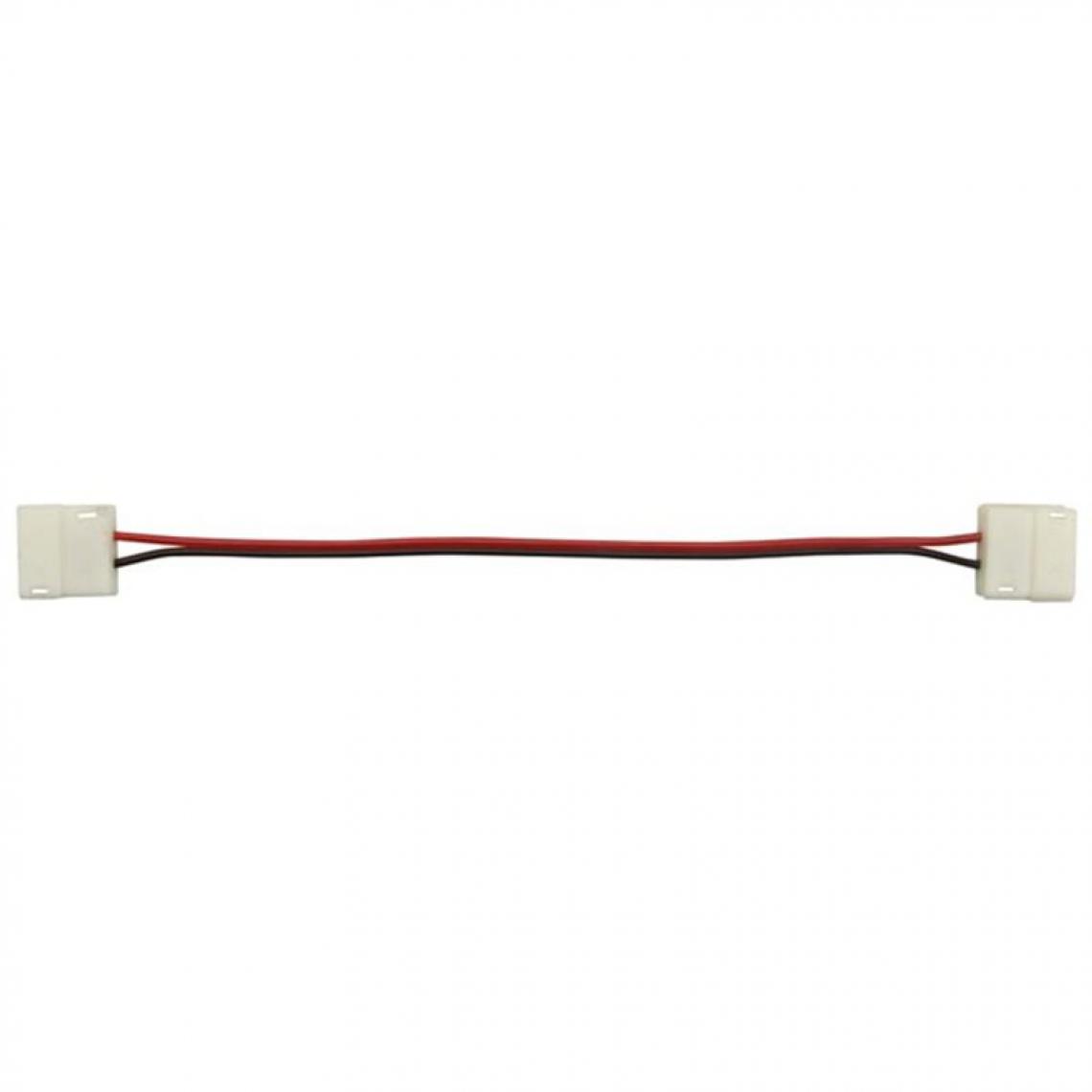 Perel - Câble Avec Connecteurs Push Pour Bande À Led Flexible - 10 Mm - 1 Couleur - Fils et câbles électriques