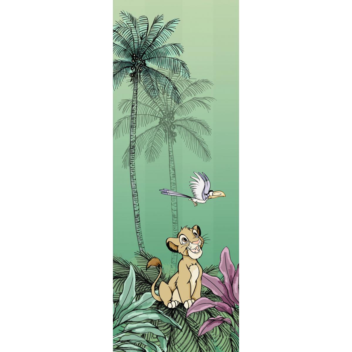 Komar - Papier Peint Intissé Le Roi Lion Disney Simba 100 cm x 280 cm - Papier peint