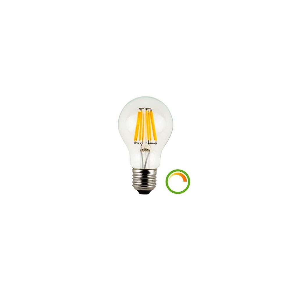 Kosilum - Ampoule filament blanc chaud LED E27 8W dimmable - Ampoules LED
