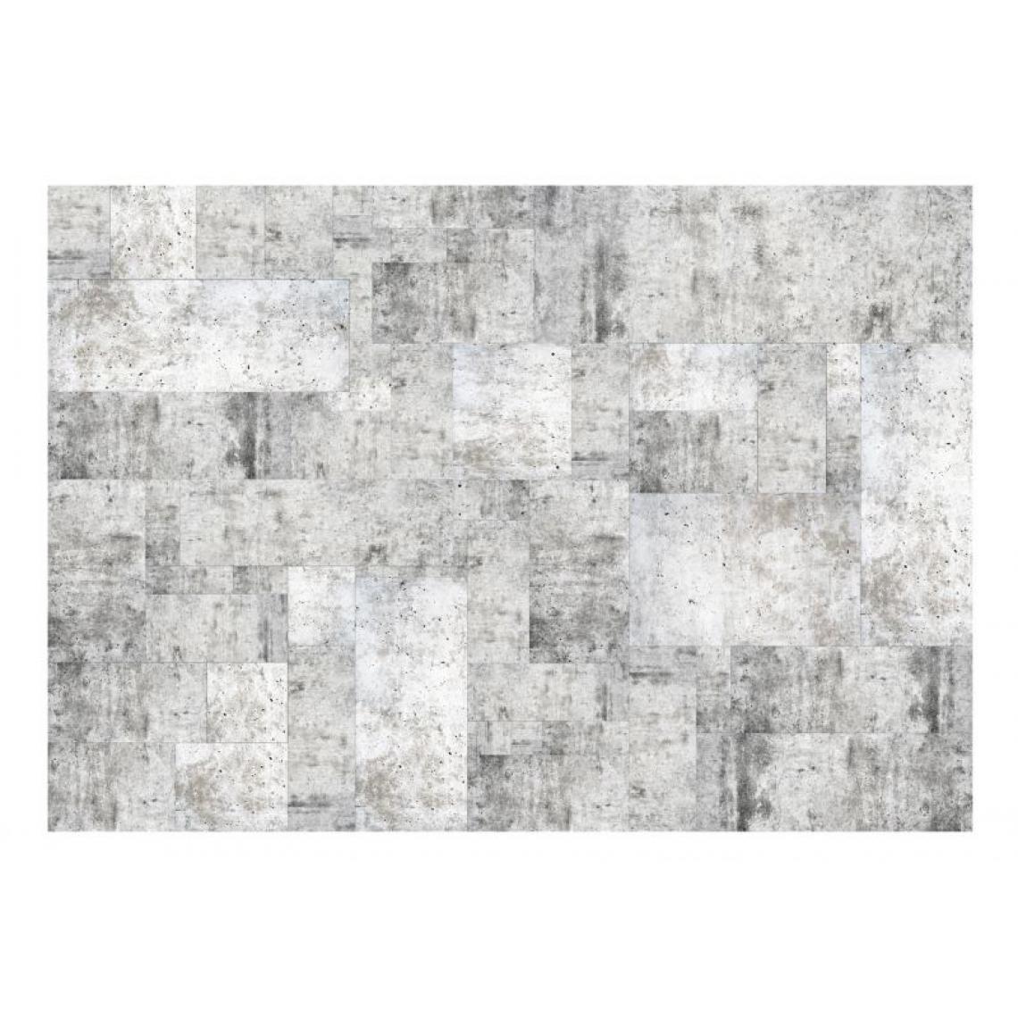 Artgeist - Papier peint - Concrete: Grey City .Taille : 100x70 - Papier peint