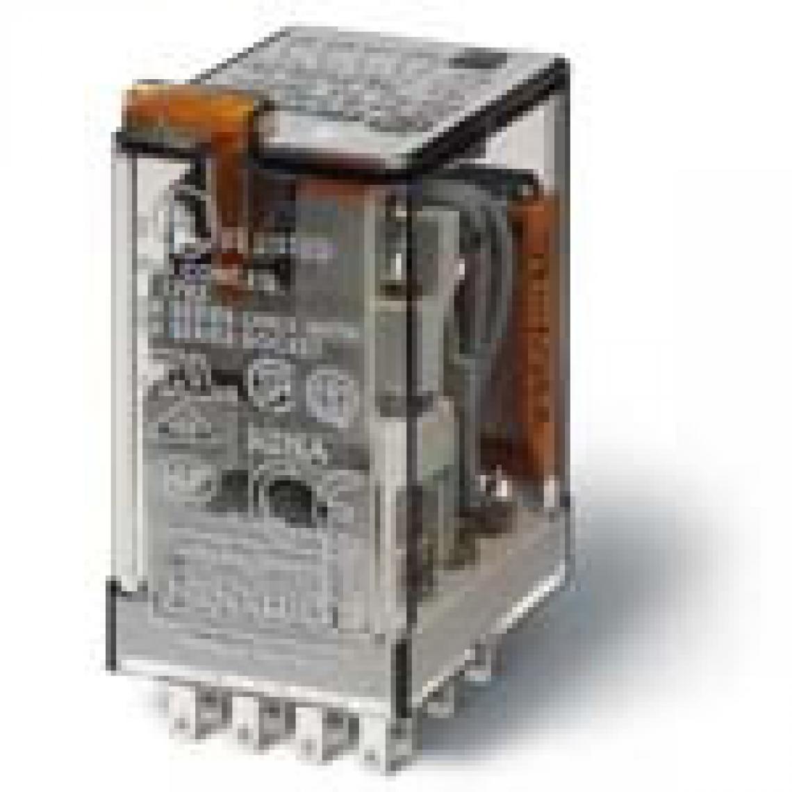 Finder - relais miniature 24 volts ac 4 contacts 7 ampères - Autres équipements modulaires