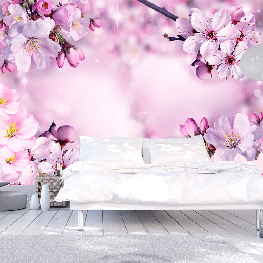 marque generique - 300x210 Papier peint Fleurs cerisiers Fleurs Splendide Say Hello to Spring - Papier peint